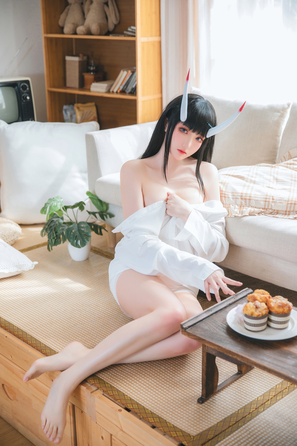 瓜希酱 NO.046 能代衬衣 [23P-108MB]