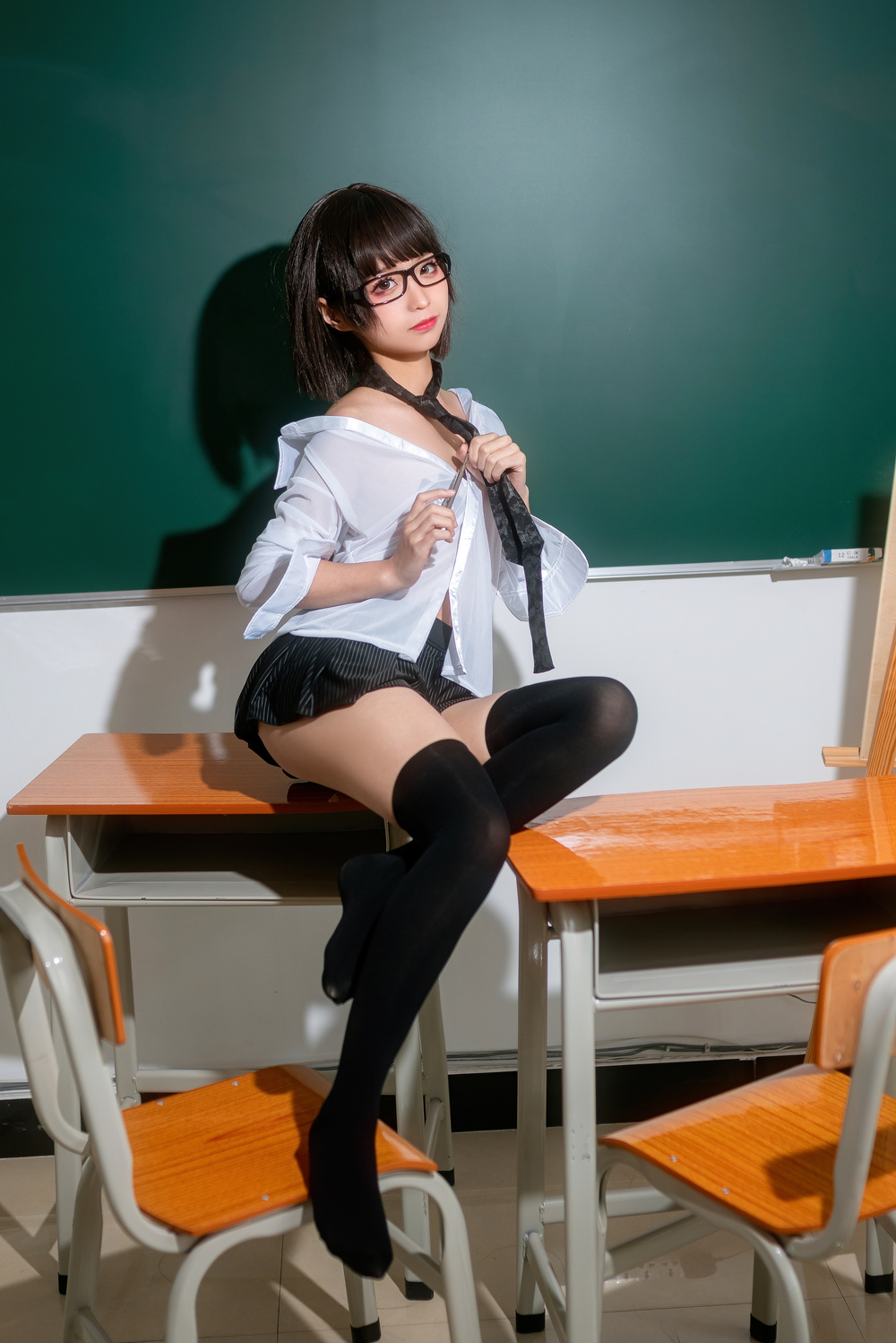 蠢沫沫 教师 [40P555M]